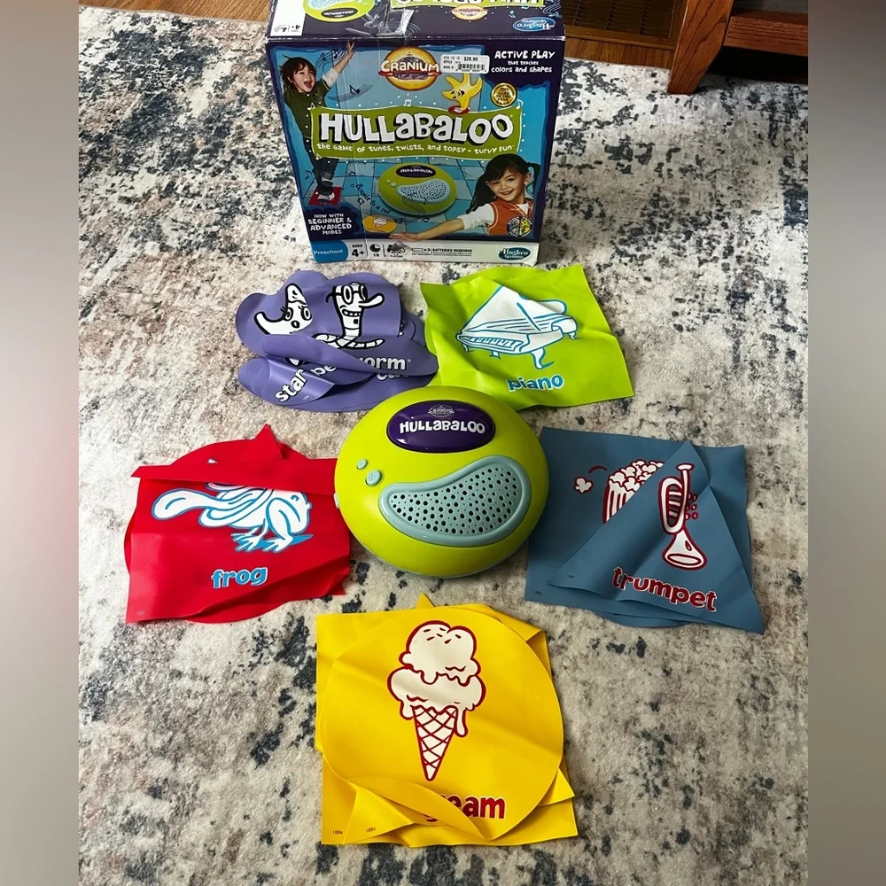 Cranium Hullabaloo Kids Game Complete! Includes Batteries